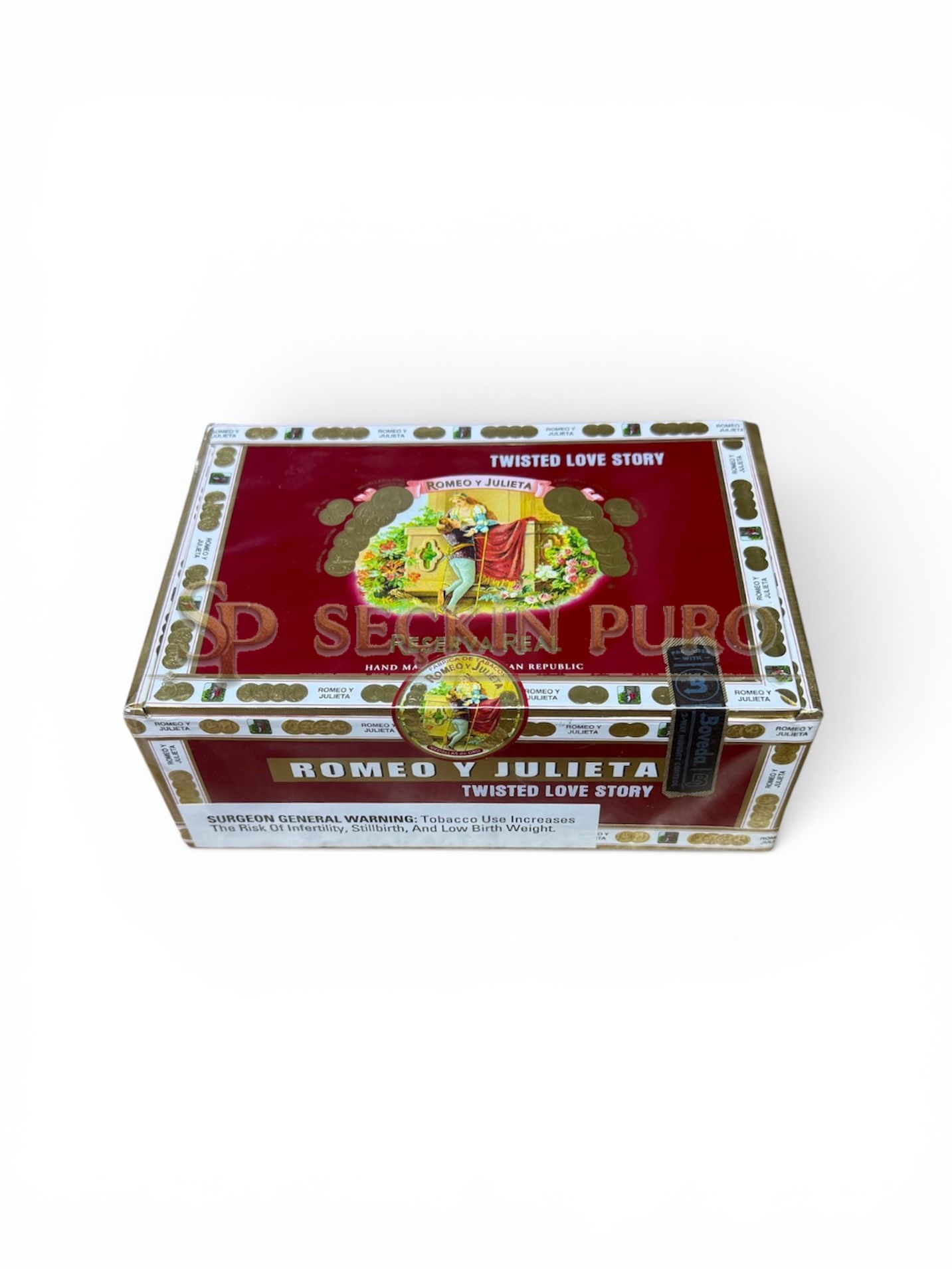 2c92e4bc-23cb-498a-9fb0-85eaba338908 Romeo y Julieta Twisted Love Story 25’li kırmızı kutu barber pole Dominik puro