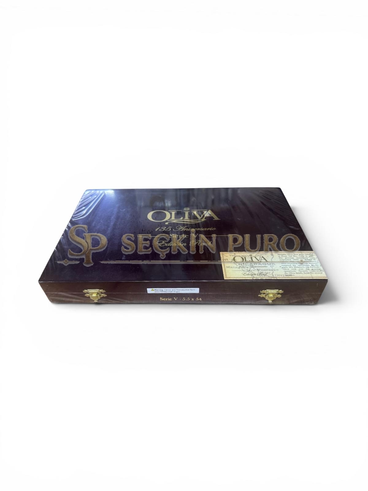 3e021efb-52c7-48b3-9fab-1b2632b34fa5 Oliva Serie V 135th Anniversary Edición Limitada 12’li kutu Nikaragua puro 5.5 x 54