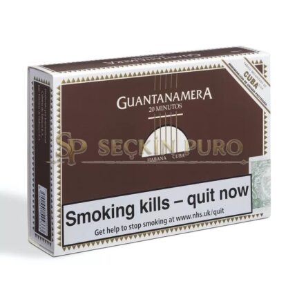Guantanamera Minutos 20’li Küba puro paketi