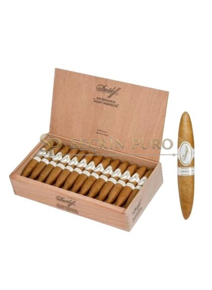 Davidoff Aniversario Short Perfecto 25’li ahşap kutu premium puro