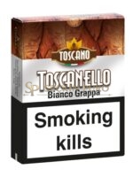Toscanello Grappa 10 paket grappa aromalı İtalyan kısa puro