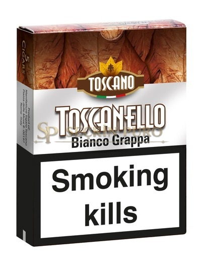 Toscanello Grappa 10 paket grappa aromalı İtalyan kısa puro
