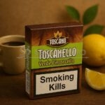 Toscanello Verde Limoncello 10 paket limoncello aromalı İtalyan kısa puro