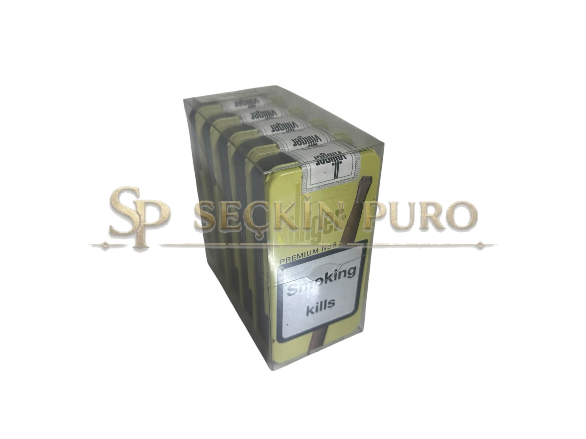 Villiger Premium No 6 Sumatra 5 paket filtreli sigarillo toplam 50 adet