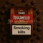 Toscanello Caffè Macchiato 10 paket kahve aromalı İtalyan sigarillo