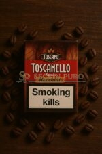 Toscanello Caffè Macchiato 10 paket kahve aromalı İtalyan sigarillo
