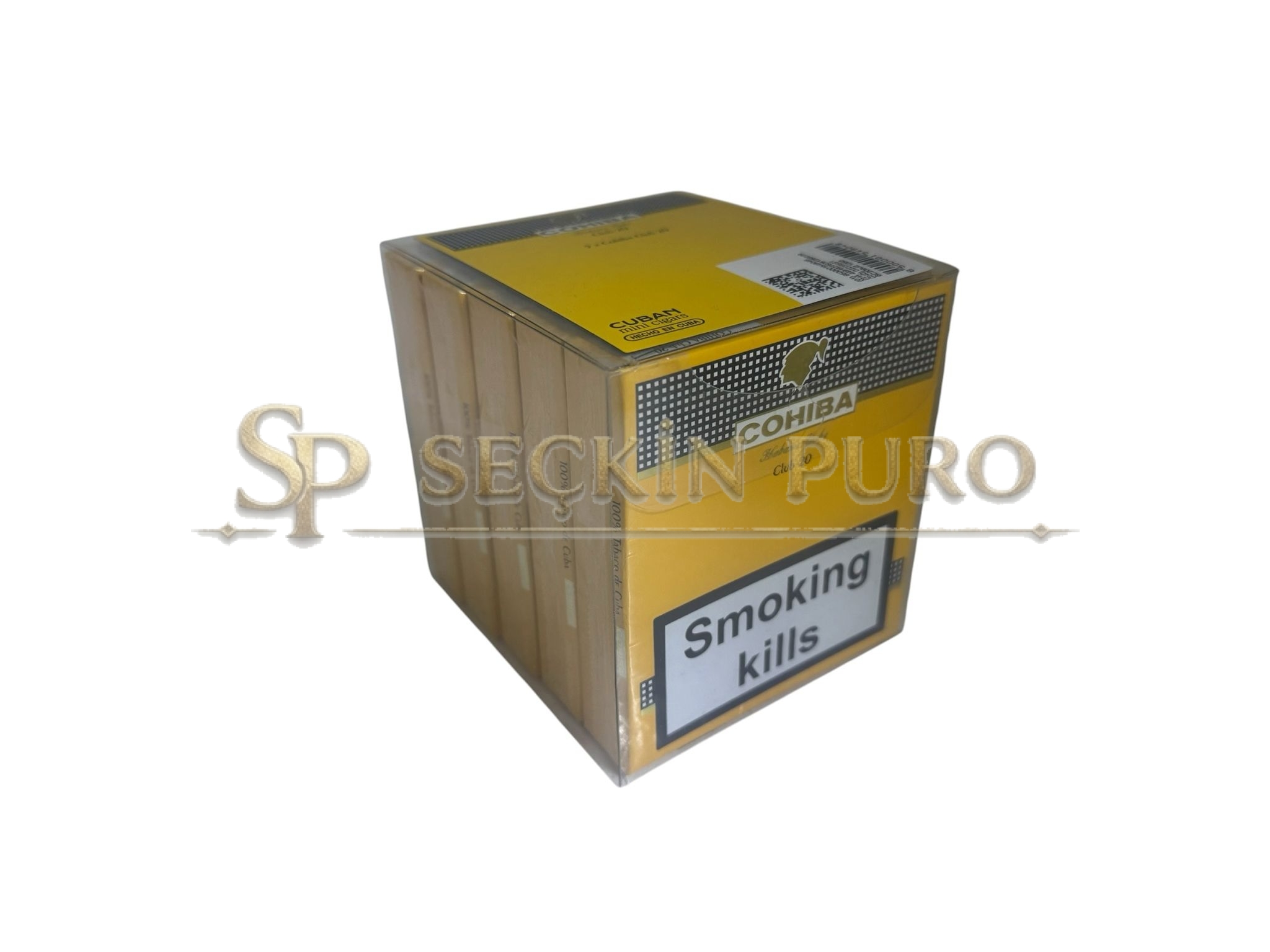d49adaa8-34aa-49fb-95b0-062f67c99683 Cohiba Club 20’li 5 paket Küba sigarillo toplam 100 adet