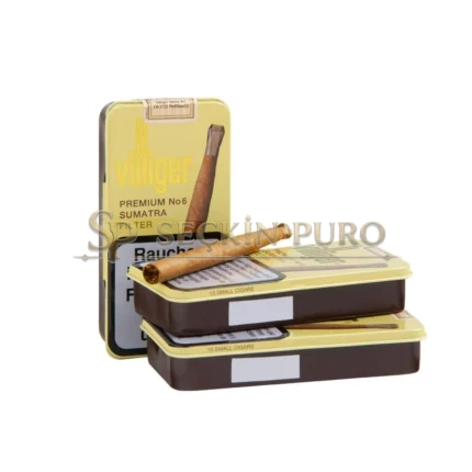 Villiger Premium No 6 Sumatra 5 paket filtreli sigarillo toplam 50 adet