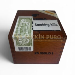 Cohiba Siglo I 25’li ahşap kutu orijinal Küba puro